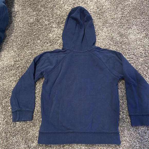 Carter’s Kids Blue Zip Up Sweatshirt, Size 7 - Picture 2 of 4